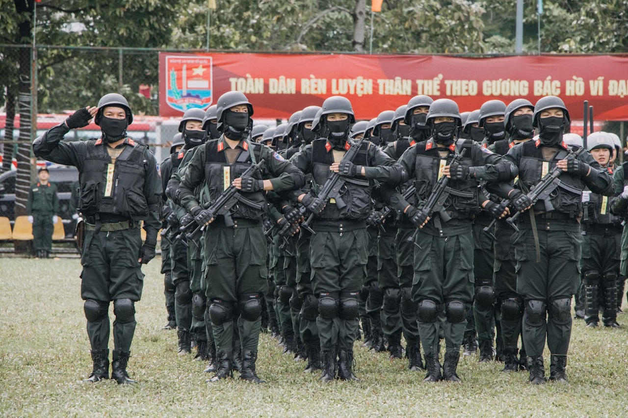 Trung đoàn CSCĐ Công an TP HCM xứng đáng là 'Quả đấm thép'