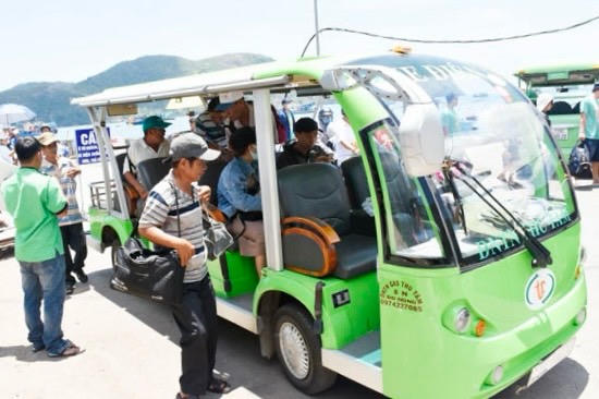 Thí điểm 30 xe điện vận chuyển khách tham quan, du lịch TP Vũng Tàu