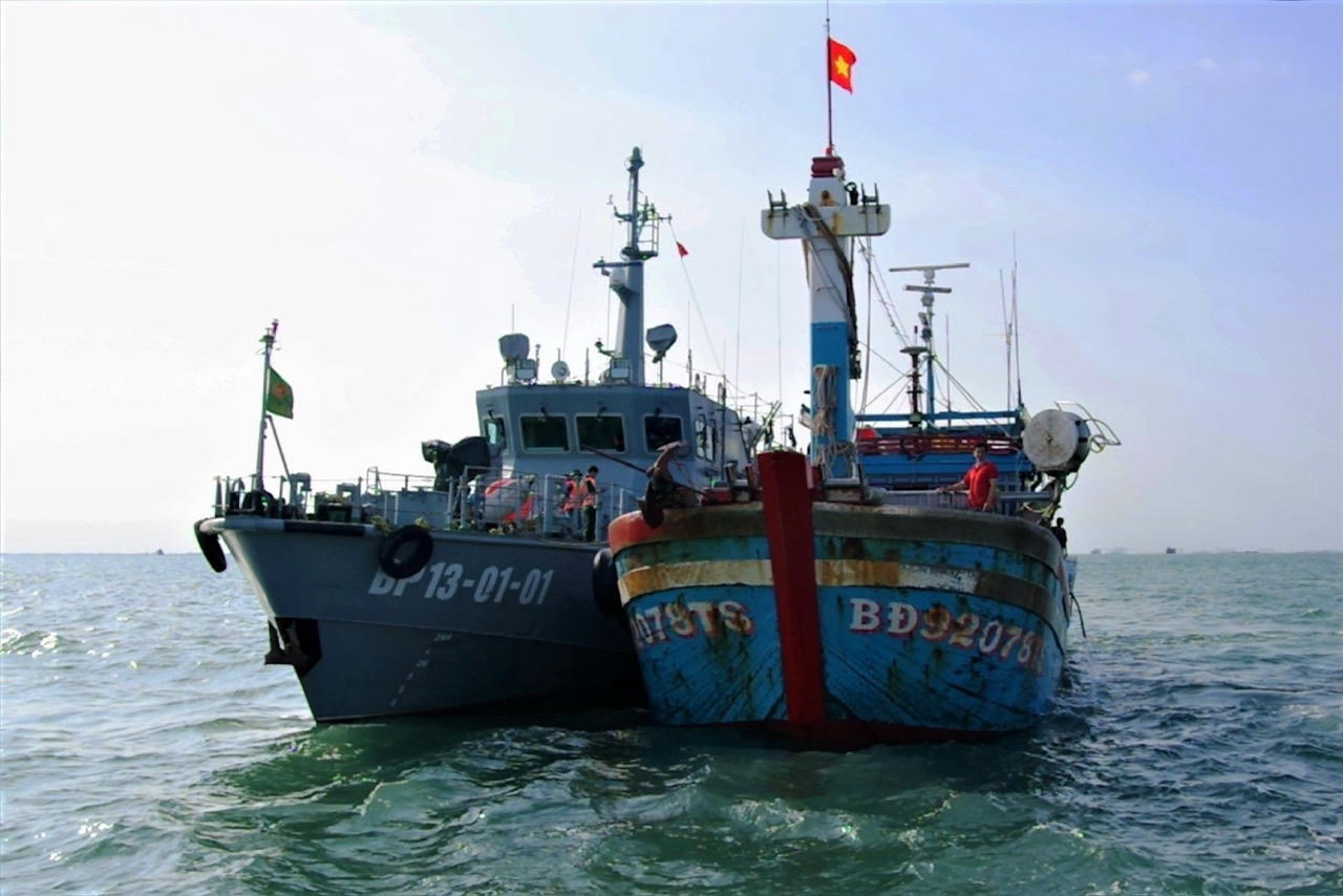 Bộ đội Biên phòng tỉnh Bà Rịa – Vũng Tàu tăng cường tuần tra phòng, chống khai thác IUU