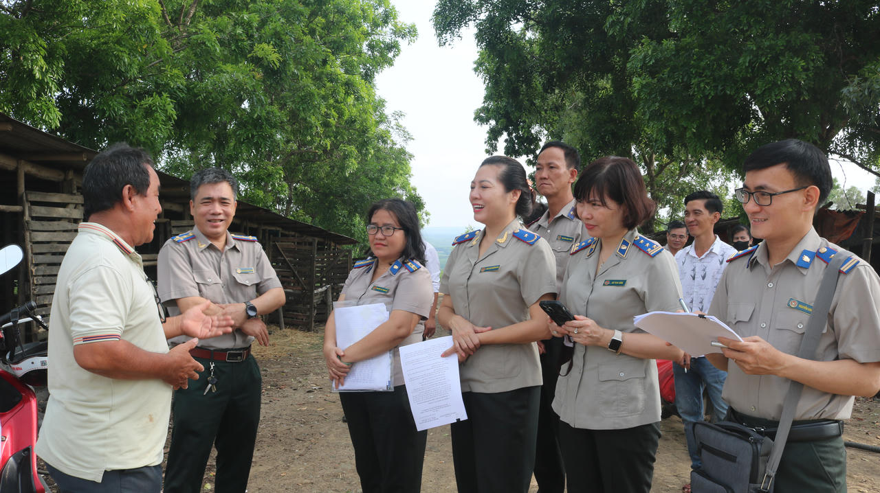 Kiểm tra thực địa để xử lý hồ sơ uỷ thác vụ án Alibaba tại Đồng Nai