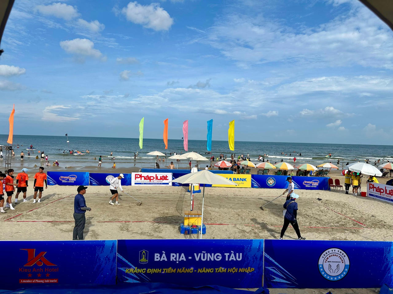 Sóc Trăng và Hà Nội lên ngôi tại hai nội dung thi đấu của Giải vô địch cầu mây bãi biển quốc gia năm 2024