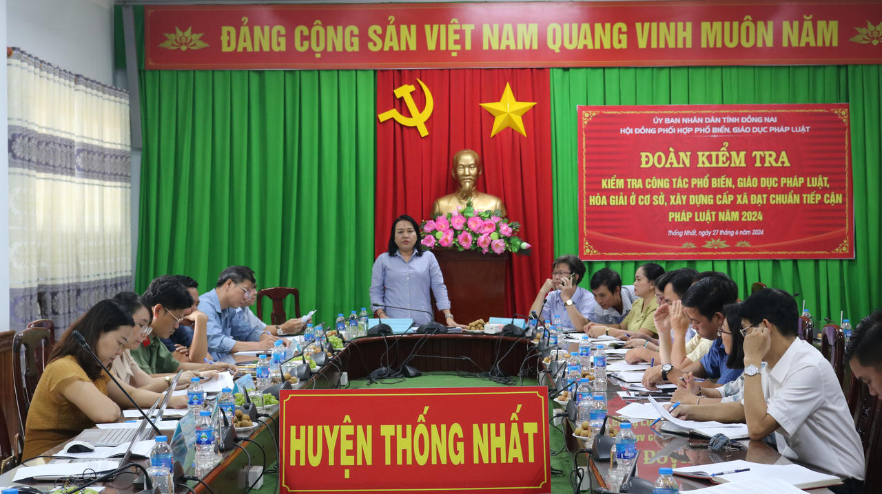 Đồng Nai: Cần cụ thể hoá công tác tuyên truyền, phổ biến, giáo dục pháp luật ở địa phương 