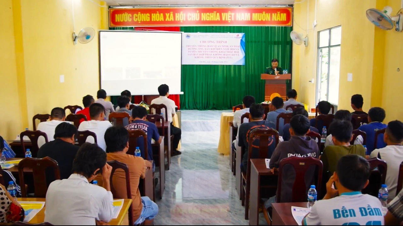 Truyền thông bảo vệ an ninh, an toàn đường ống dẫn khí và tuyên truyền chống khai thác IUU tại Côn Đảo