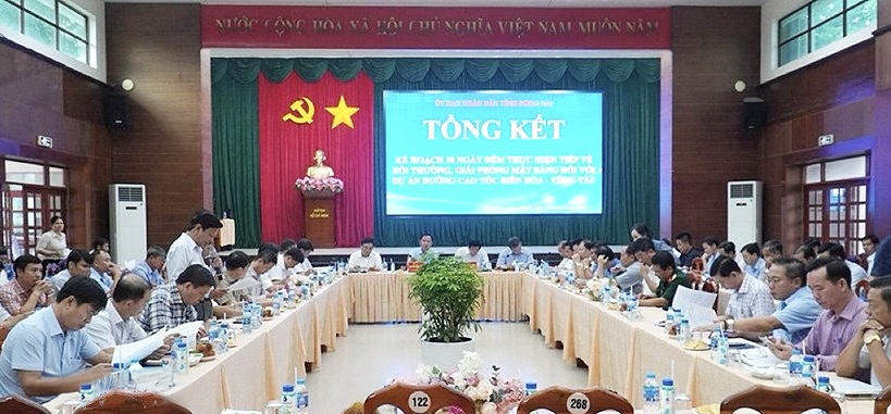 Bàn giao mặt bằng dự án cao tốc Biên Hòa-Vũng Tàu trong tháng 7