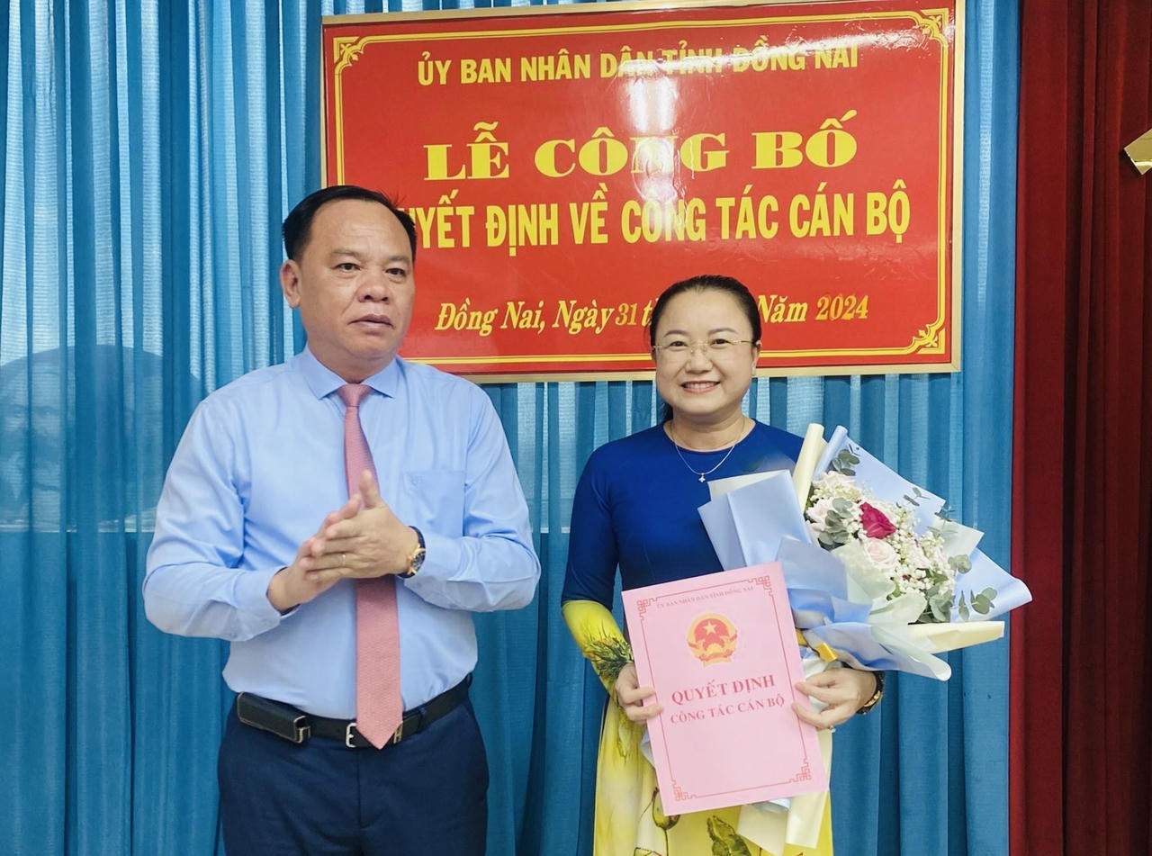 Đồng Nai: Bổ nhiệm lại bà Võ Thị Xuân Đào giữ chức Giám đốc Sở Tư pháp