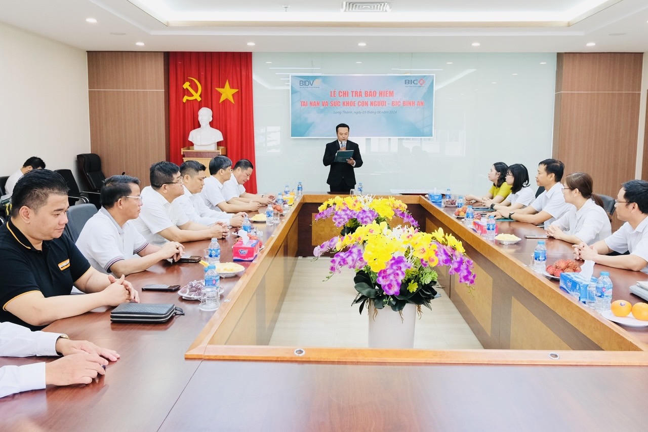 BIC chi trả bảo hiểm hơn 1,2 tỷ đồng cho thân nhân khách hàng bị ngạt nước