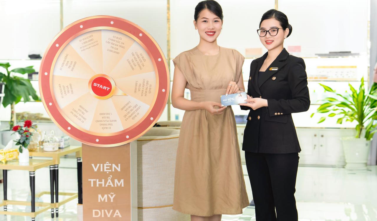 Viện Thẩm Mỹ DIVA tung hàng loạt khuyến mãi 'khủng' trong tháng 8