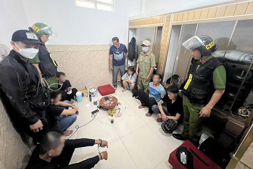 Bắt tạm giam hơn 40 đối tượng trong ngày ra quân tấn công, trấn áp tội phạm tại Bình Thuận