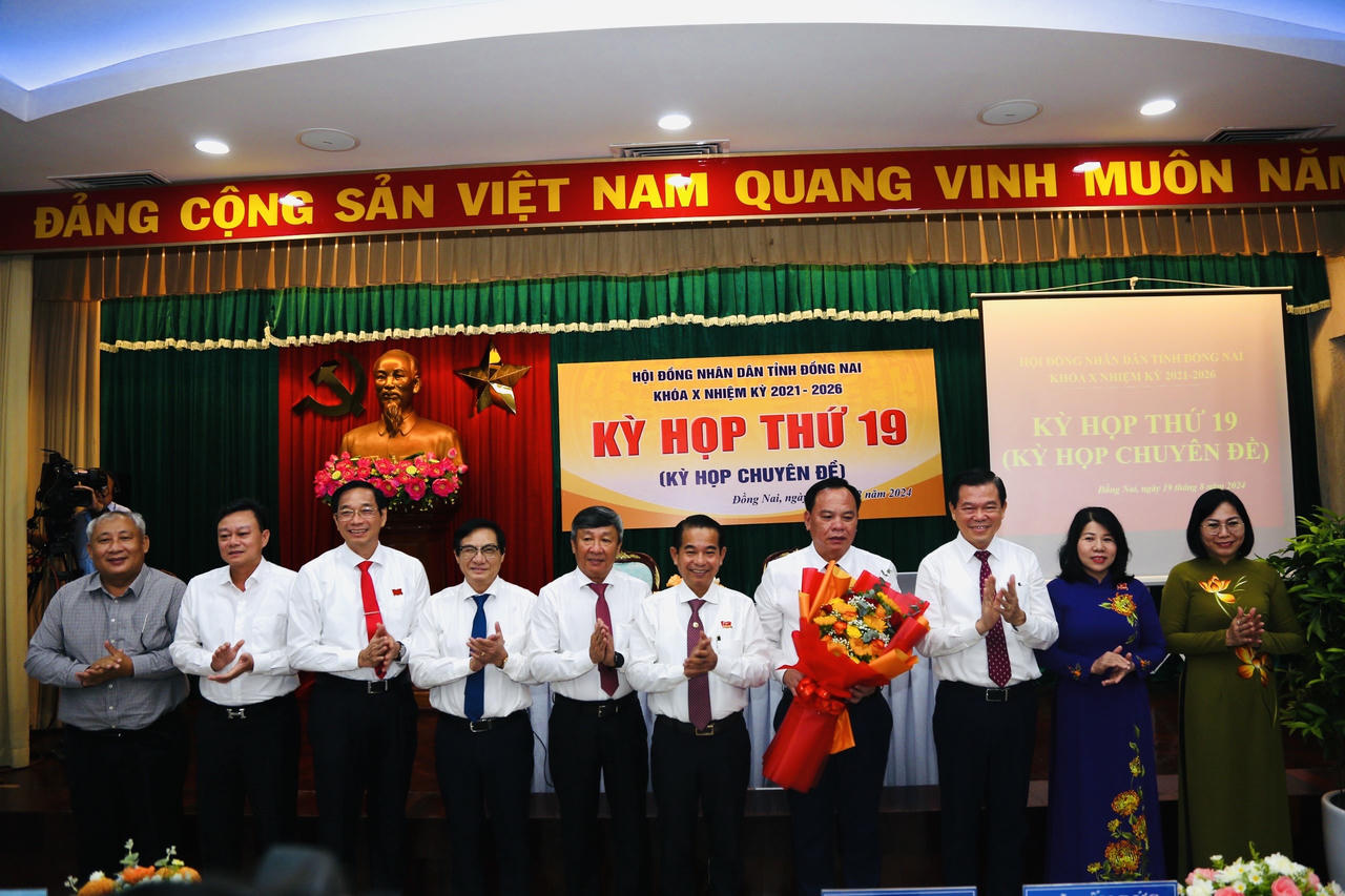 Ông Võ Tấn Đức được bầu giữ chức Chủ tịch UBND tỉnh Đồng Nai