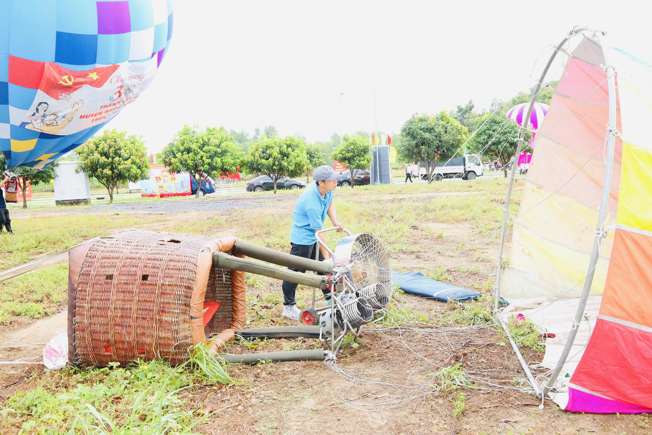 Khai mạc Ngày hội khinh khí cầu kỷ niệm 30 năm thành lập huyện Nhơn Trạch