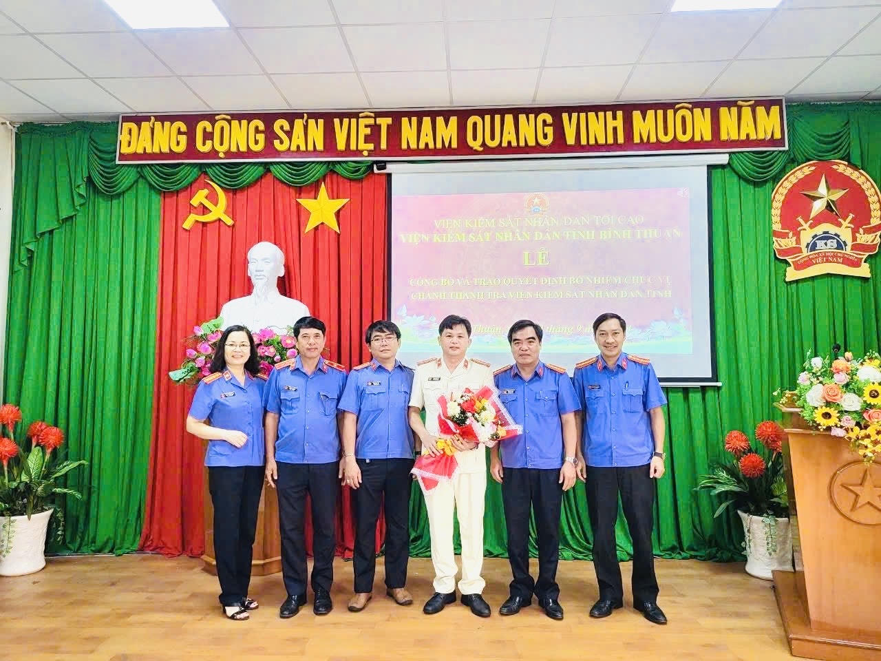 Bổ nhiệm Chánh thanh tra Viện KSND tỉnh Bình Thuận