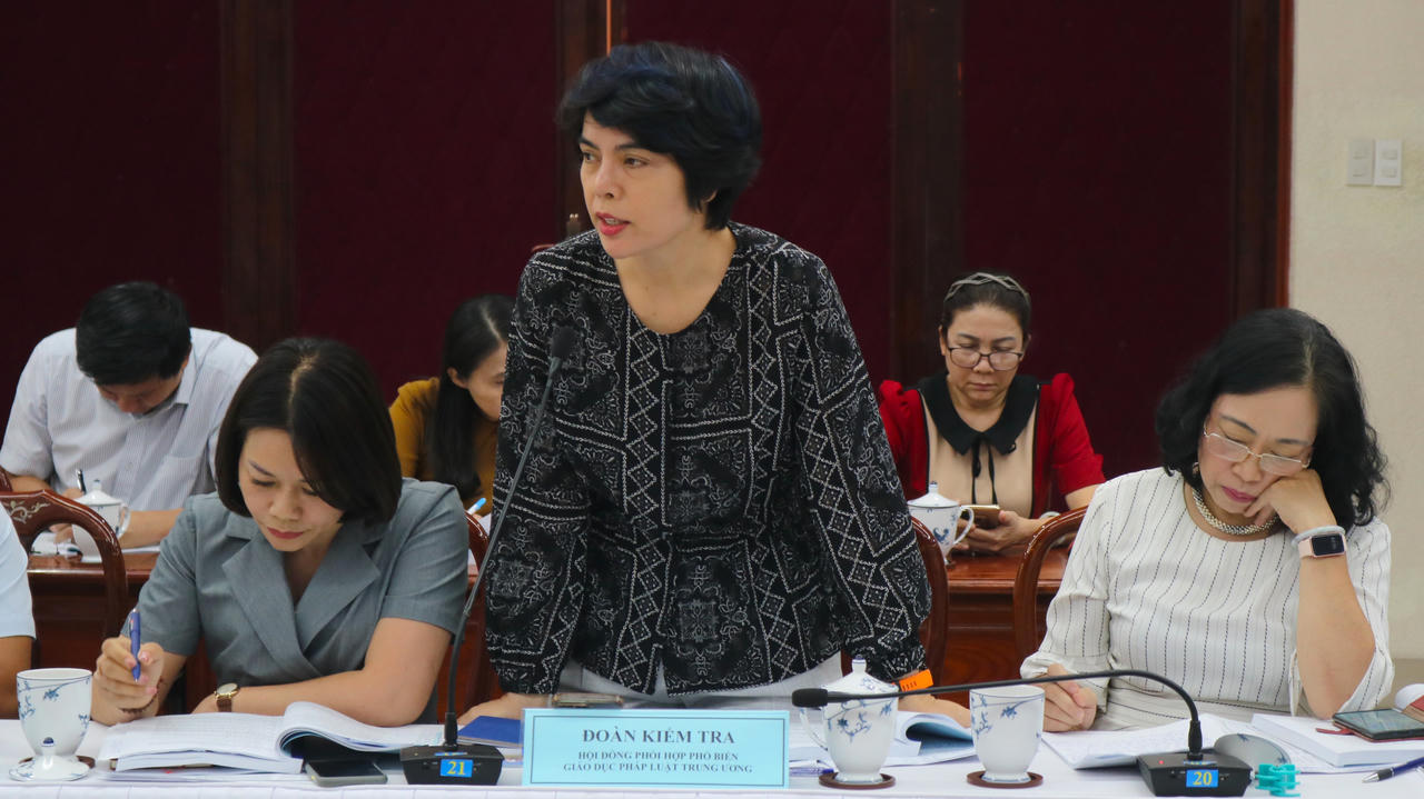 Thứ trưởng Bộ Tư pháp Nguyễn Thanh Tịnh làm việc với Đồng Nai: “Đồng Nai là điển hình của công tác PBGDPL”