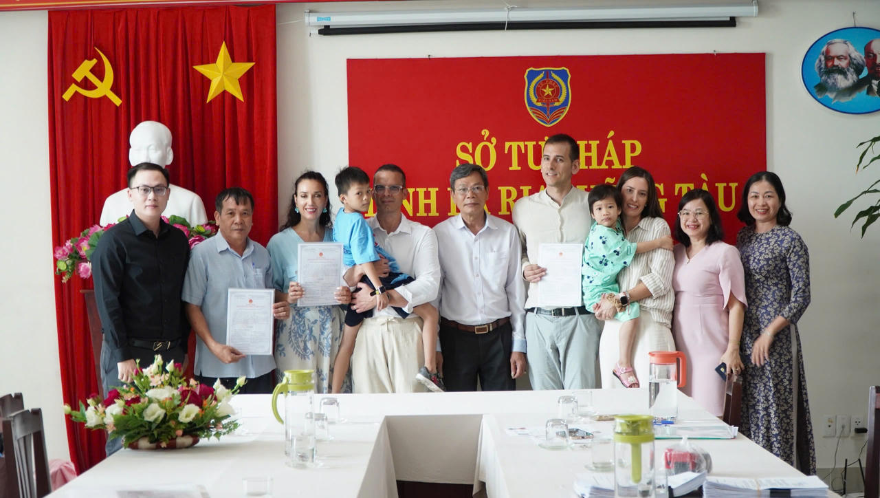 Bà Rịa - Vũng Tàu: Tổ chức lễ giao, nhận con nuôi có yếu tố nước ngoài