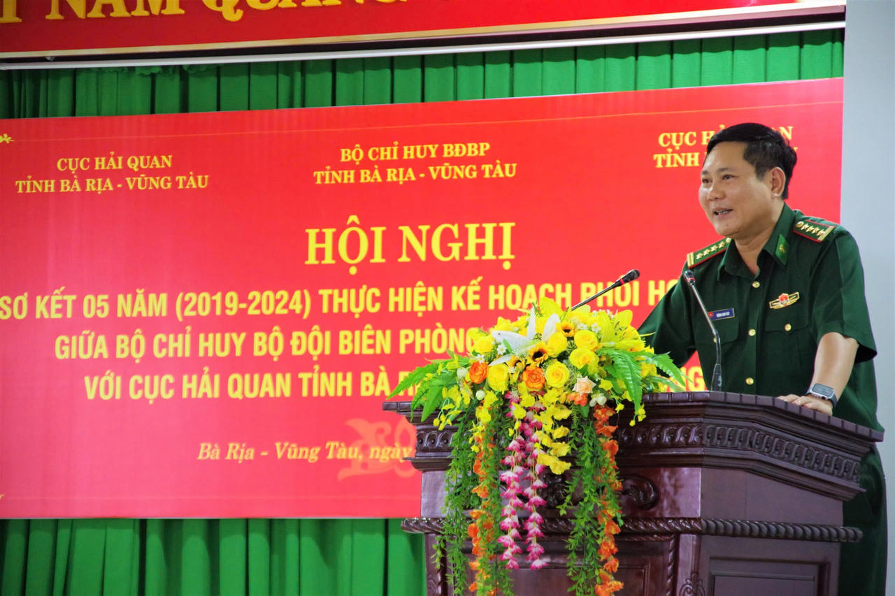 Tiếp tục thực hiện hiệu quả công tác phối hợp giữa BĐBP và Hải quan