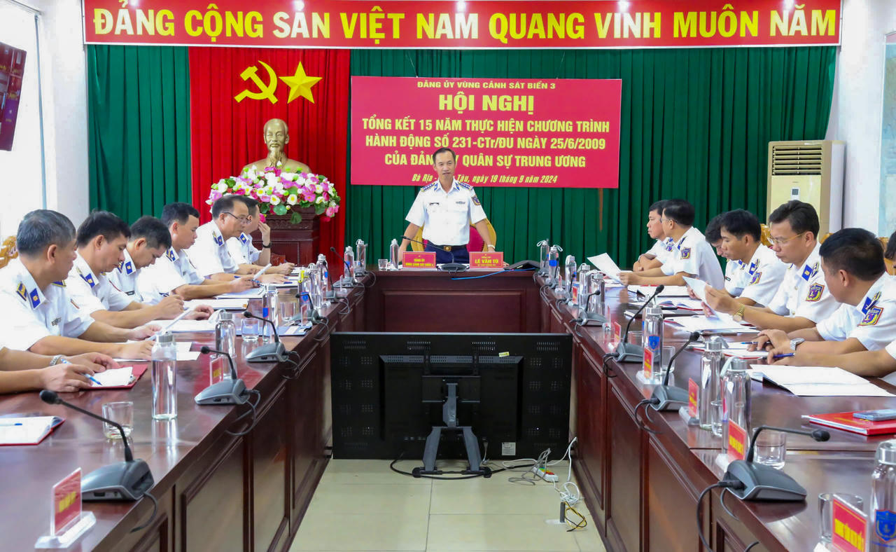 Bộ Tư lệnh Vùng Cảnh sát biển 3 thực hiện hiệu quả Chương trình hành động 231