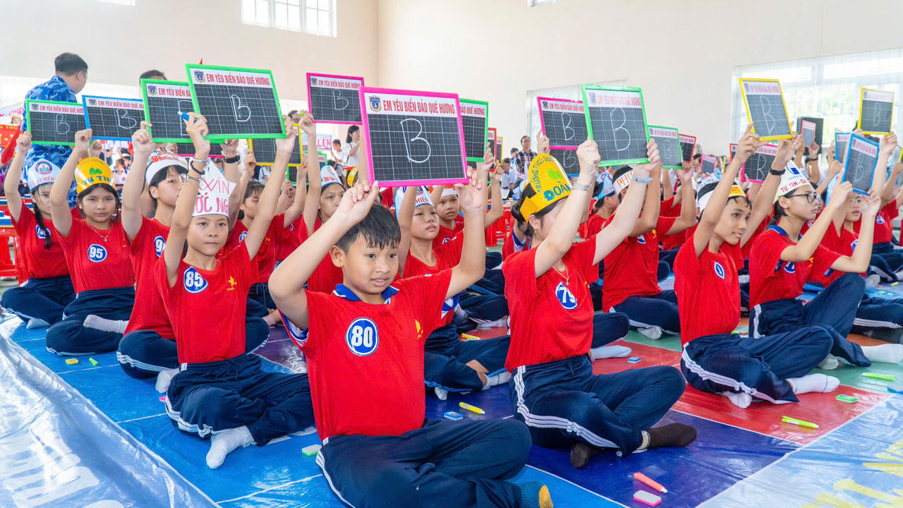 Sôi nổi cuộc thi 'Em yêu biển, đảo quê hương' tại Bà Rịa - Vũng Tàu