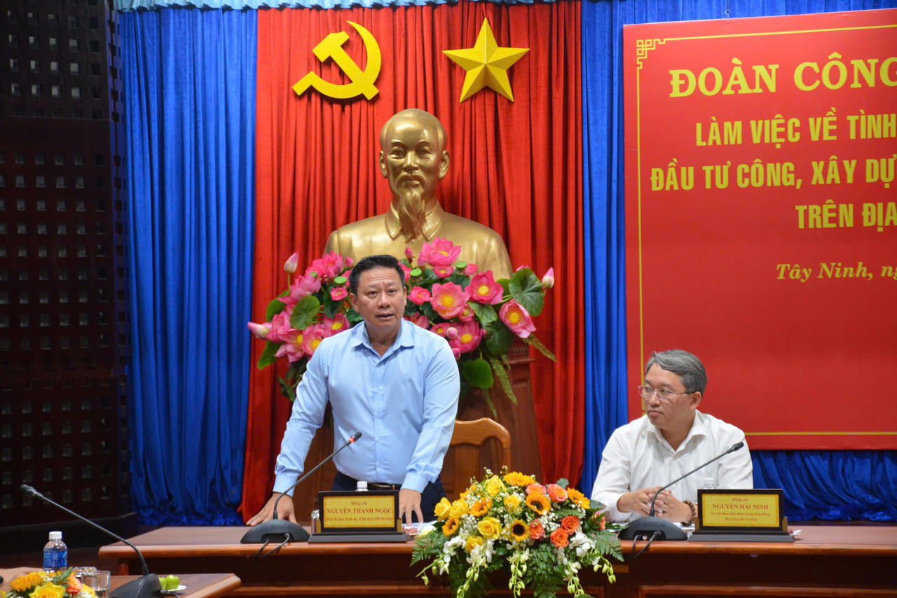 Bộ trưởng Bộ Tư pháp Nguyễn Hải Ninh: “Tây Ninh cần gắn quy hoạch tỉnh với quy hoạch vùng, đẩy mạnh kinh tế biên mậu”