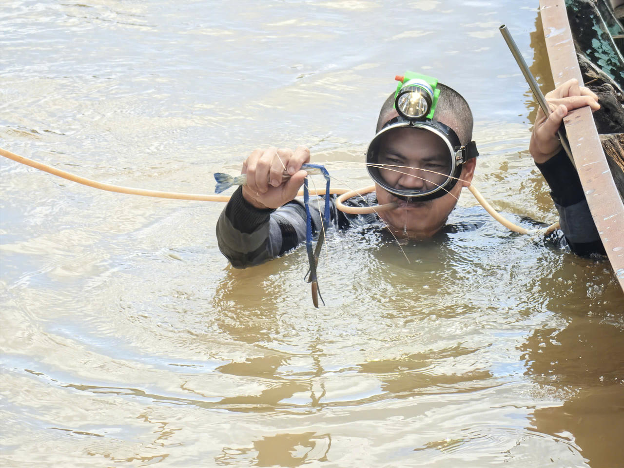 Nghề săn lộc trời trên sông Đồng Nai