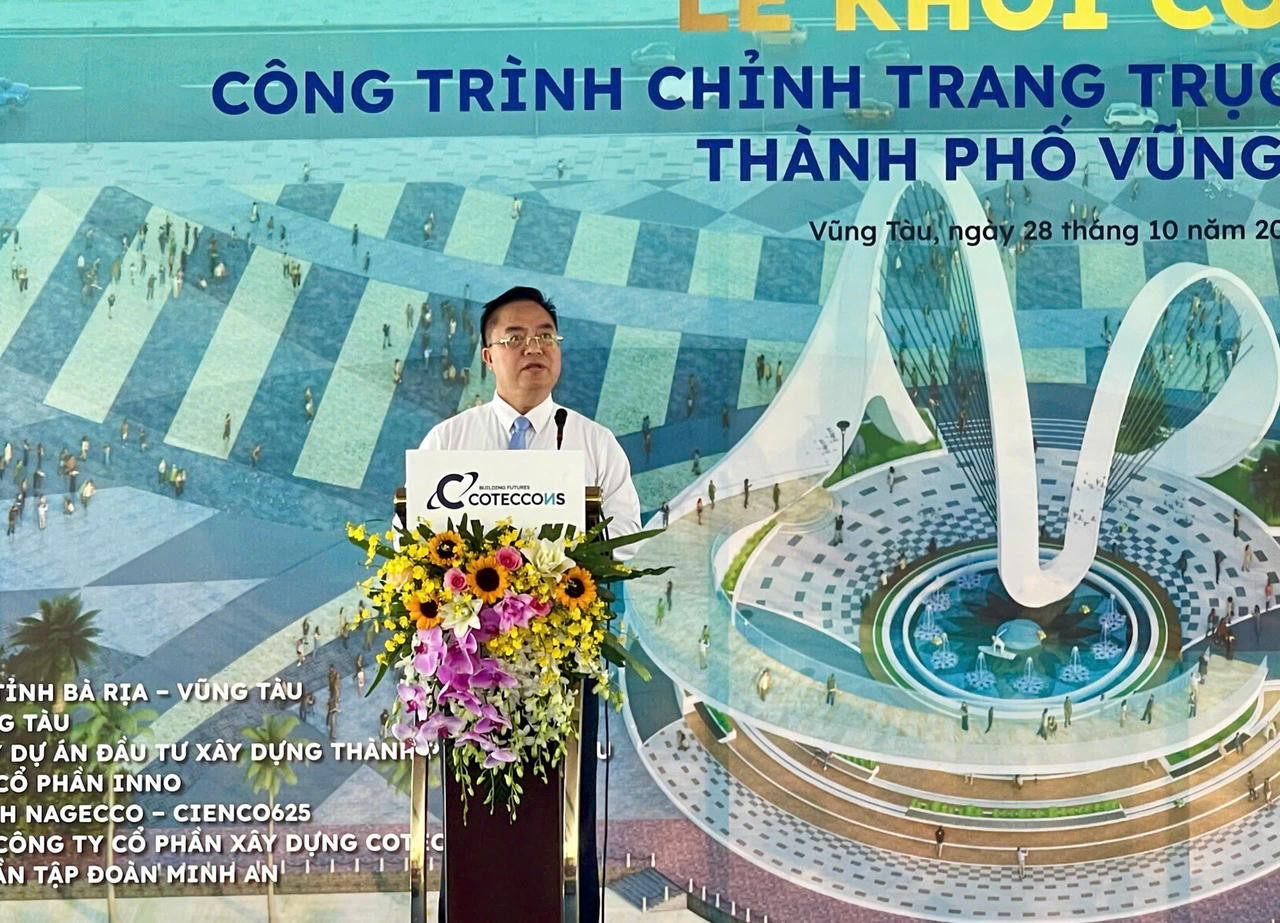 Khởi công dự án chỉnh trang đô thị hơn nghìn tỷ tại TP Vũng Tàu