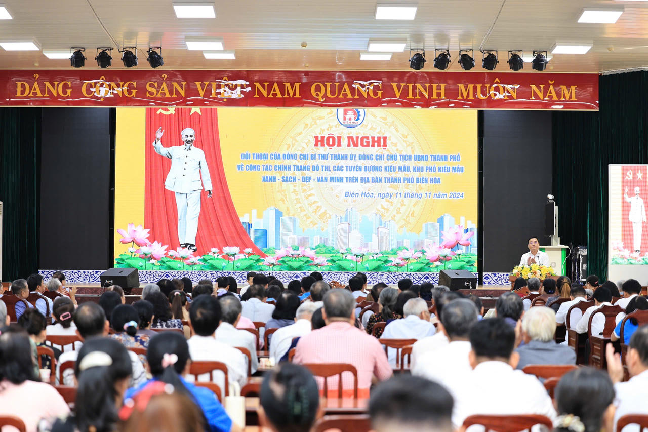 Bí thư Thành ủy, Chủ Tịch UBND TP Biên Hòa đối thoại với 180 hộ dân