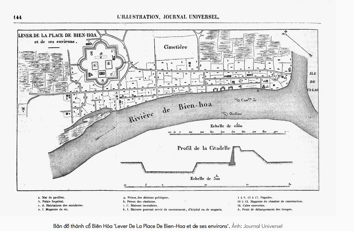 Thành cổ giữa lòng thành phố Biên Hoà