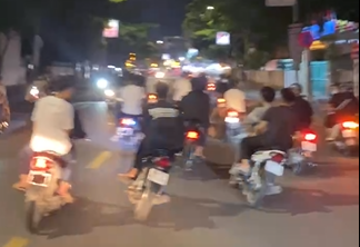 Tạm giữ hình sự 8 đối tượng đua xe trái phép tại TP Biên Hòa