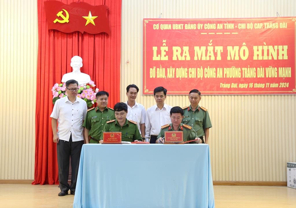 Ra mắt mô hình nhằm xây dựng chi bộ Công an phường vững mạnh tại TP Biên Hoà