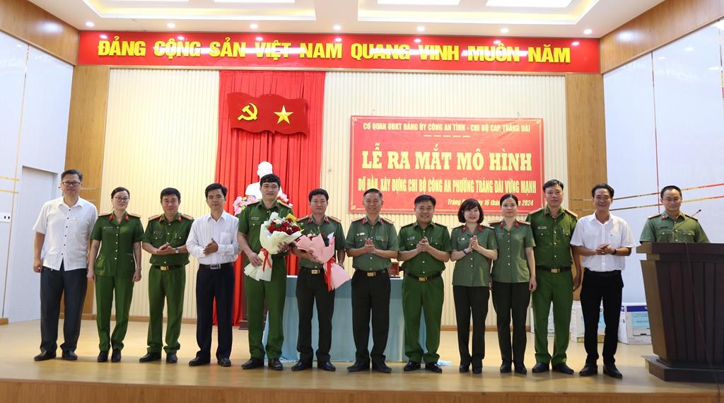 Ra mắt mô hình nhằm xây dựng chi bộ Công an phường vững mạnh tại TP Biên Hoà