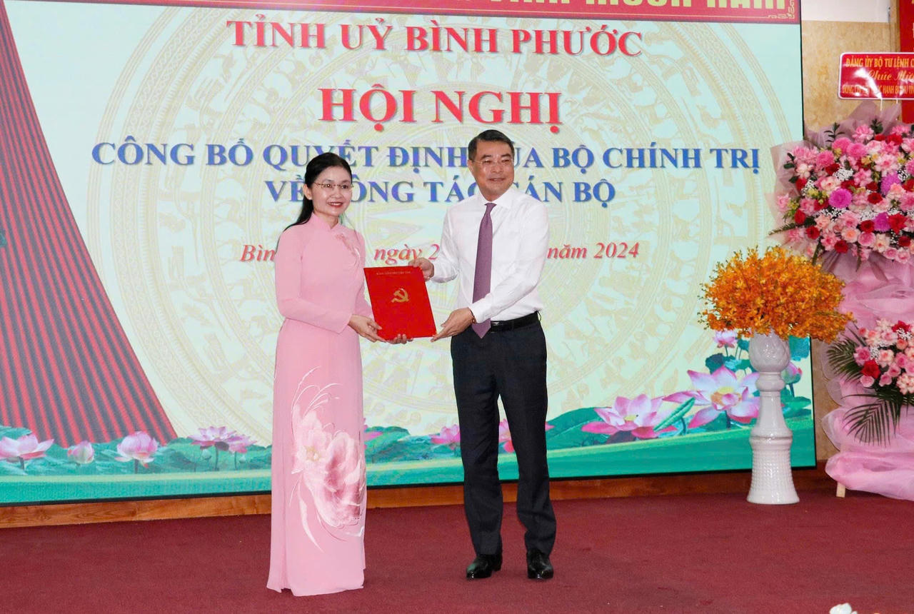 Bà Tôn Ngọc Hạnh làm Bí thư Tỉnh uỷ Bình Phước