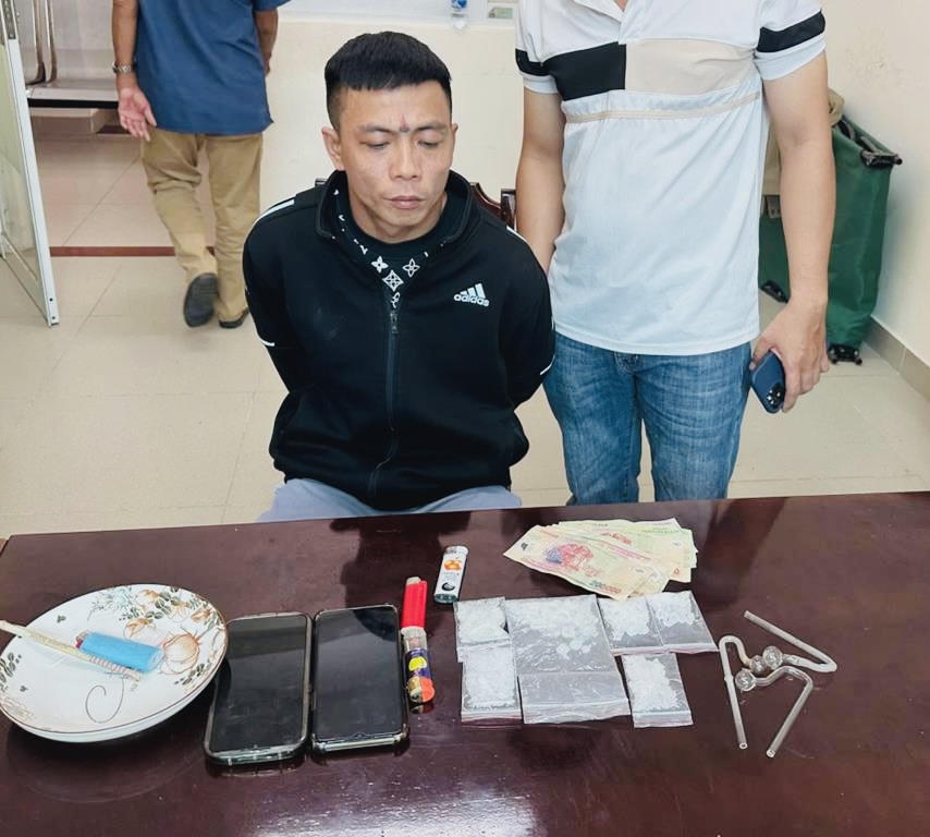 Công an huyện Nhơn Trạch tiếp tục đấu tranh không khoan nhượng với tội phạm ma tuý 