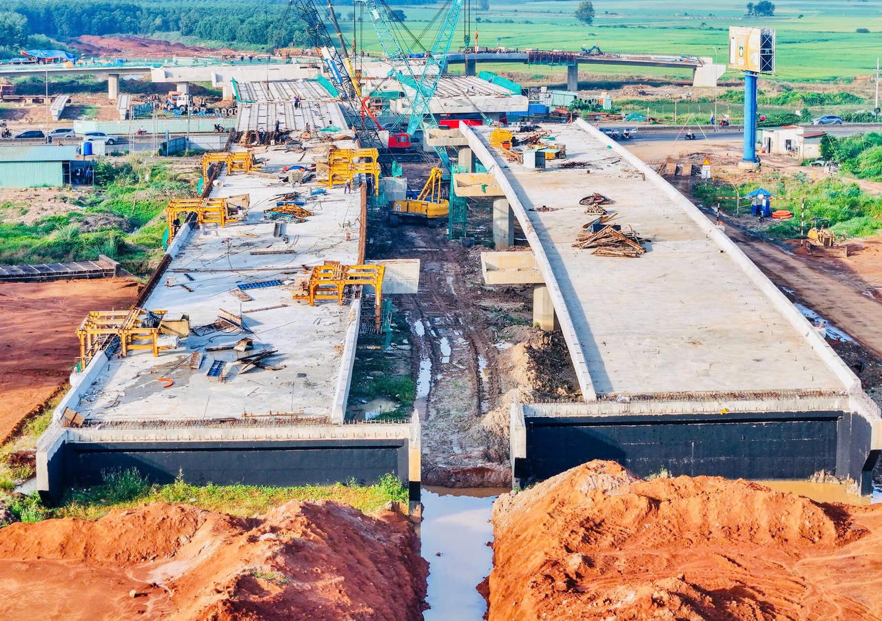 Hai tuyến đường nghìn tỷ kết nối sân bay Long Thành dần lộ diện