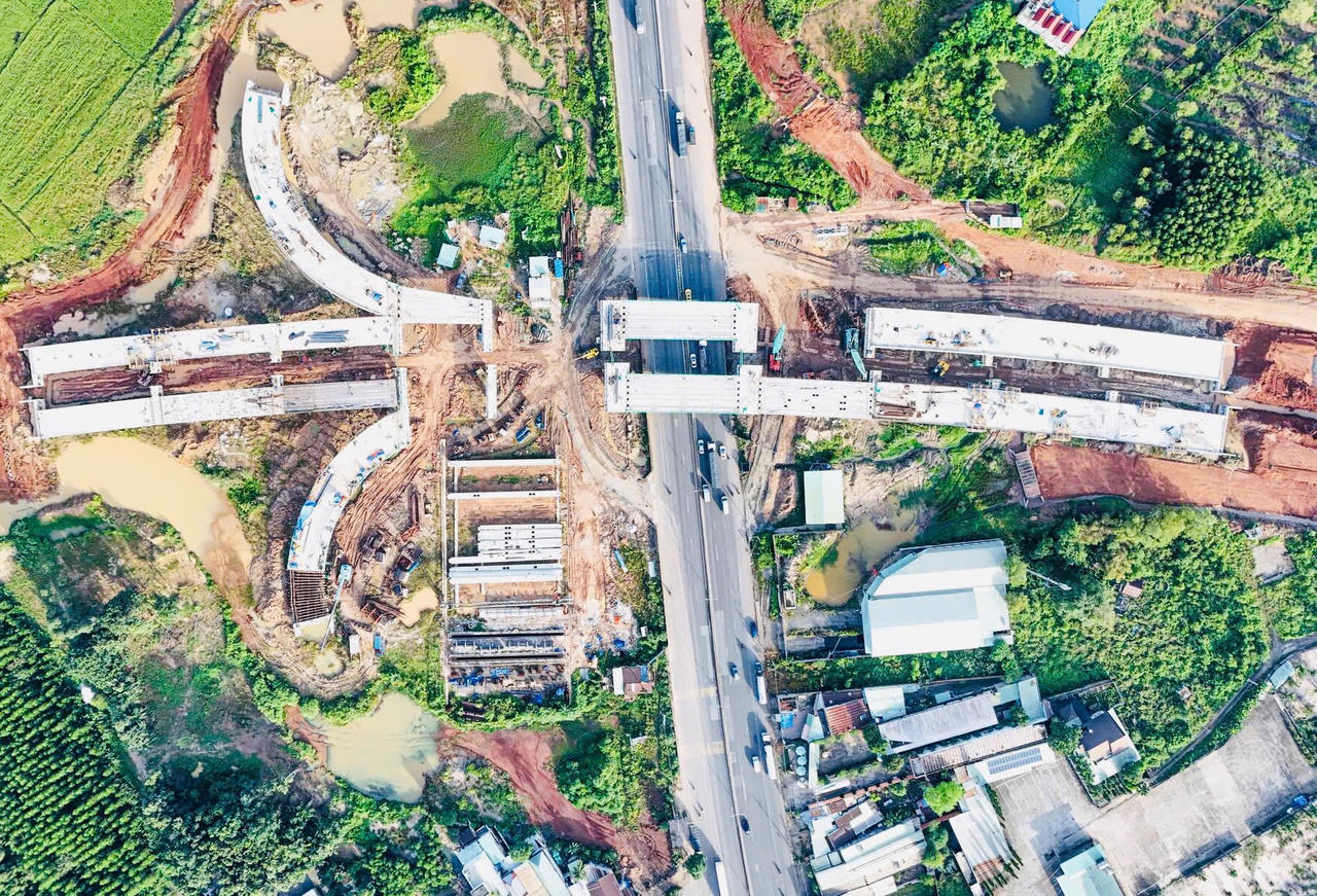 Hai tuyến đường nghìn tỷ kết nối sân bay Long Thành dần lộ diện