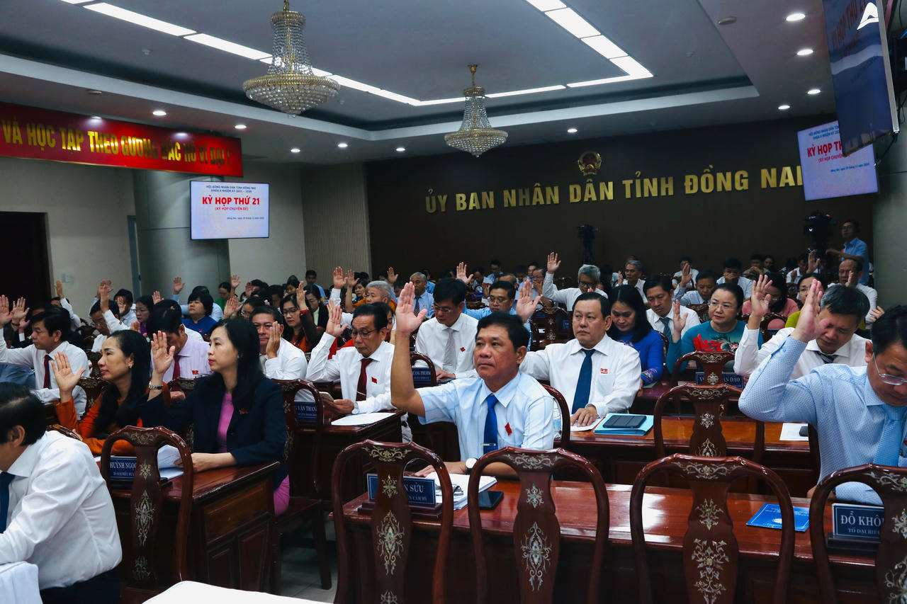 HĐND tỉnh Đồng Nai thông qua nhiều nghị quyết quan trọng