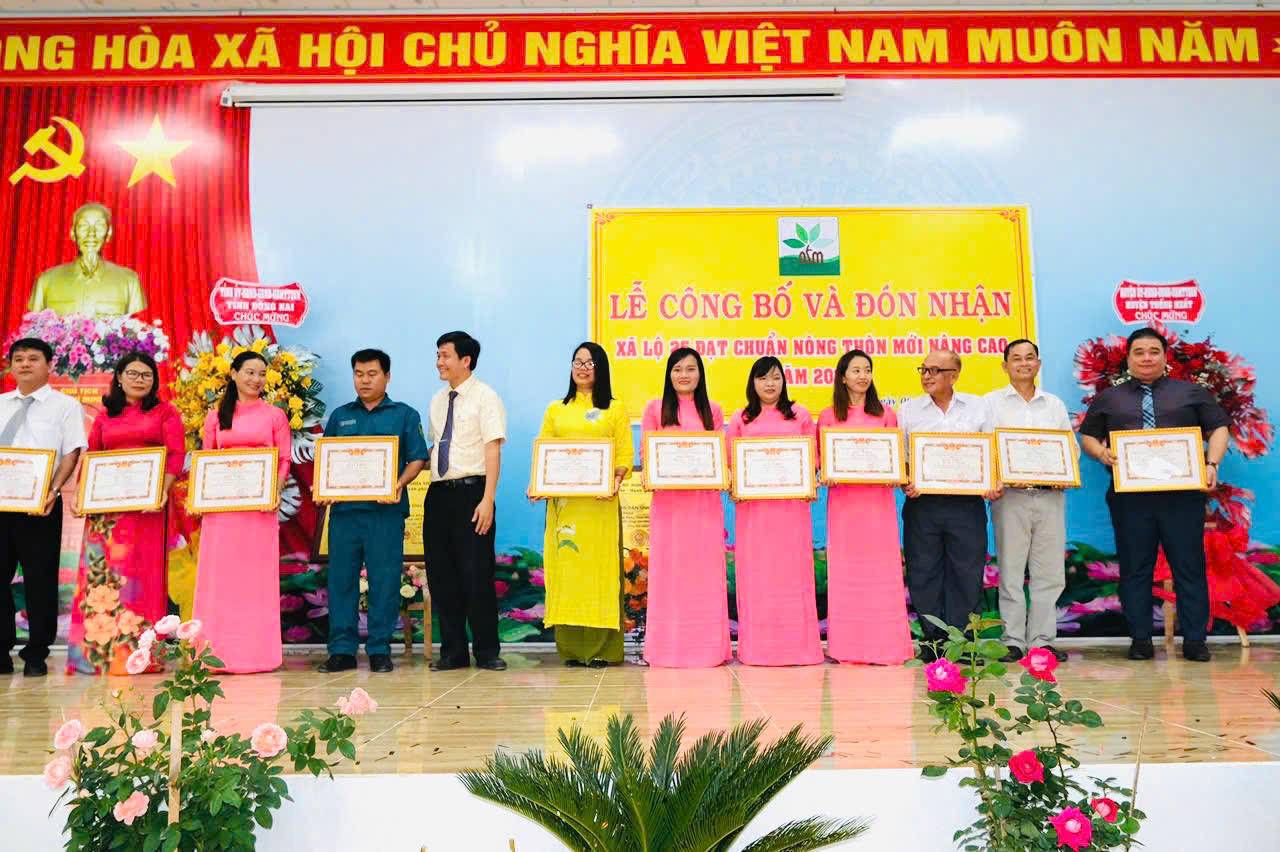 Xã Lộ 25 - Điểm sáng trong phong trào xây dựng nông thôn mới nâng cao