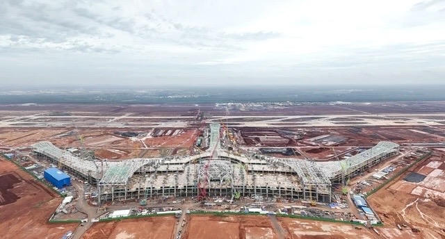 Nhiều hạng mục của sân bay quốc tế Long Thành thi công vượt tiến độ
