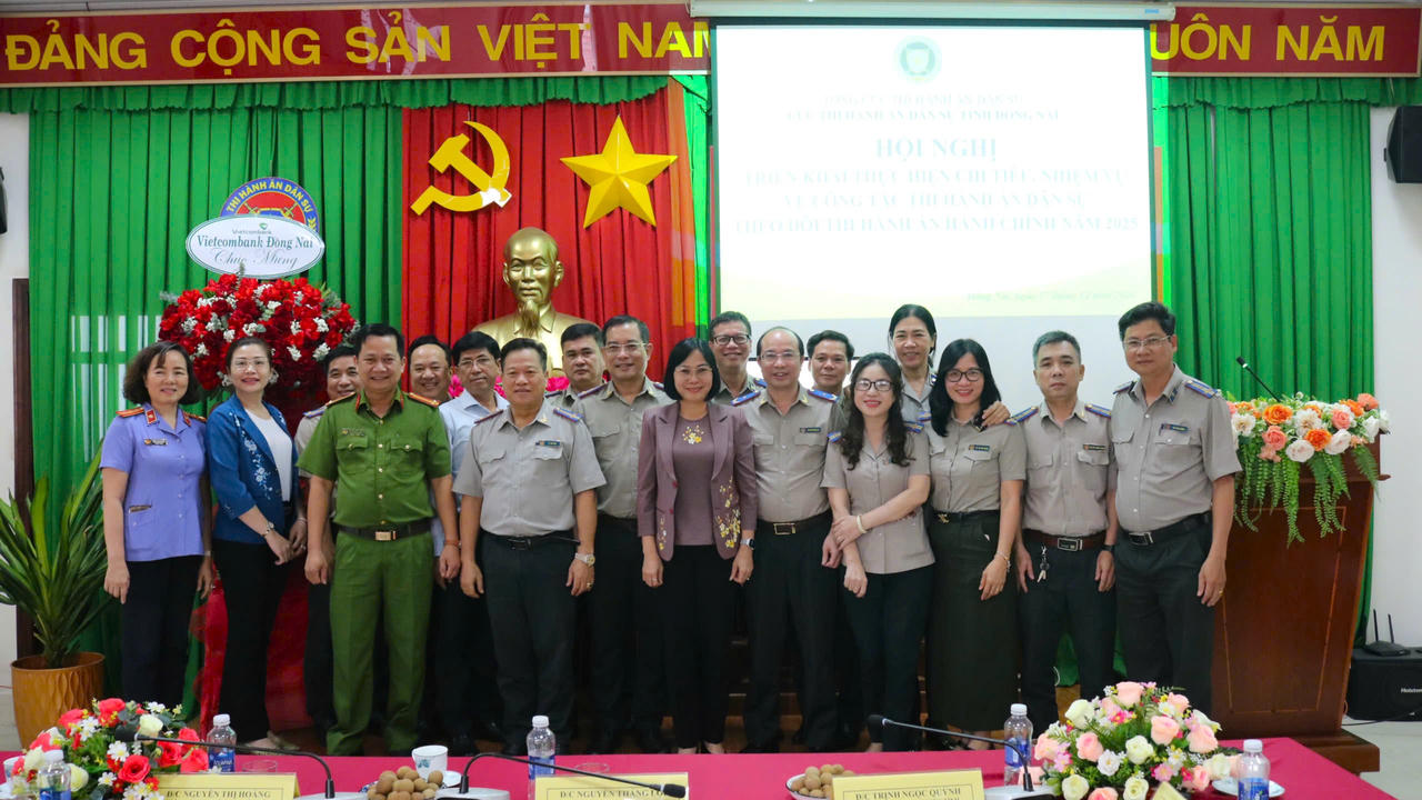 Đồng Nai triển khai công tác Thi hành án dân sự 2025