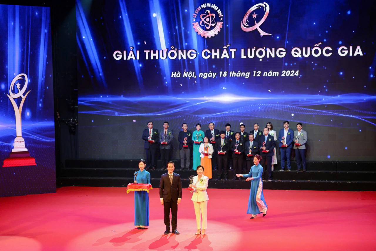 Vinacoco nhận giải thưởng Chất lượng quốc gia