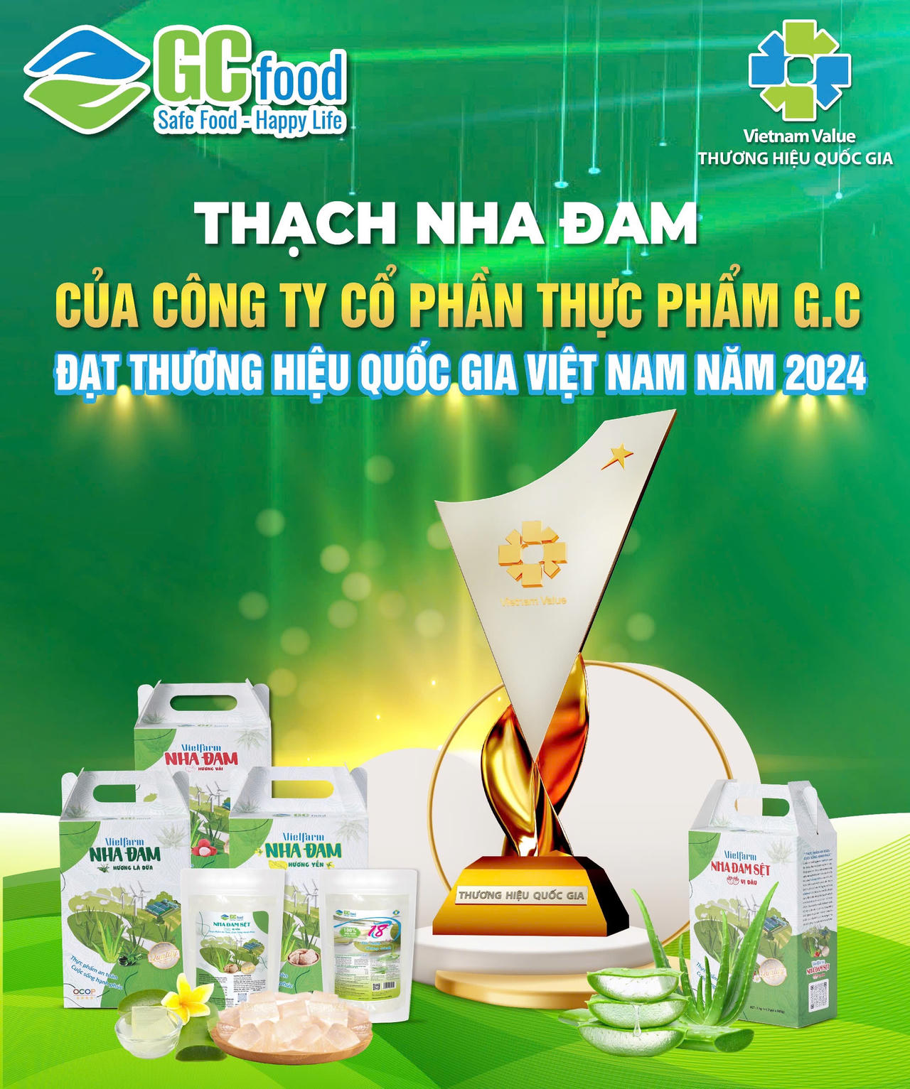 Vinacoco nhận giải thưởng Chất lượng quốc gia