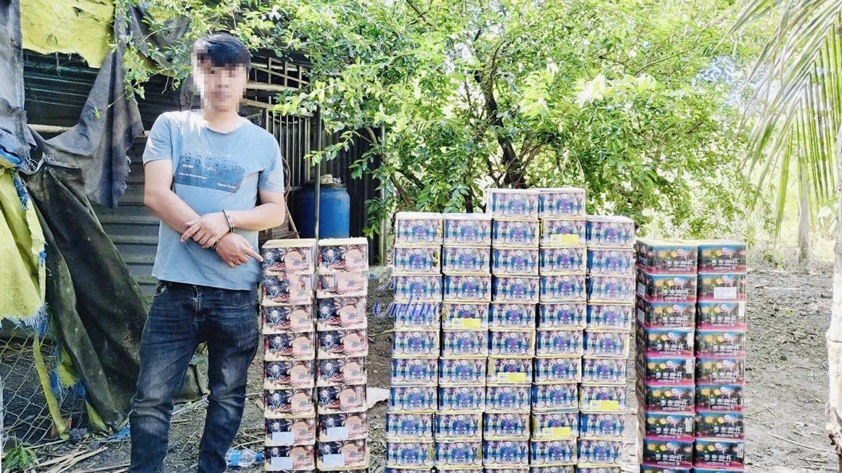 Phát hiện và thu giữ lượng lớn pháo nổ trái phép tại Bình Dương và Bình Phước
