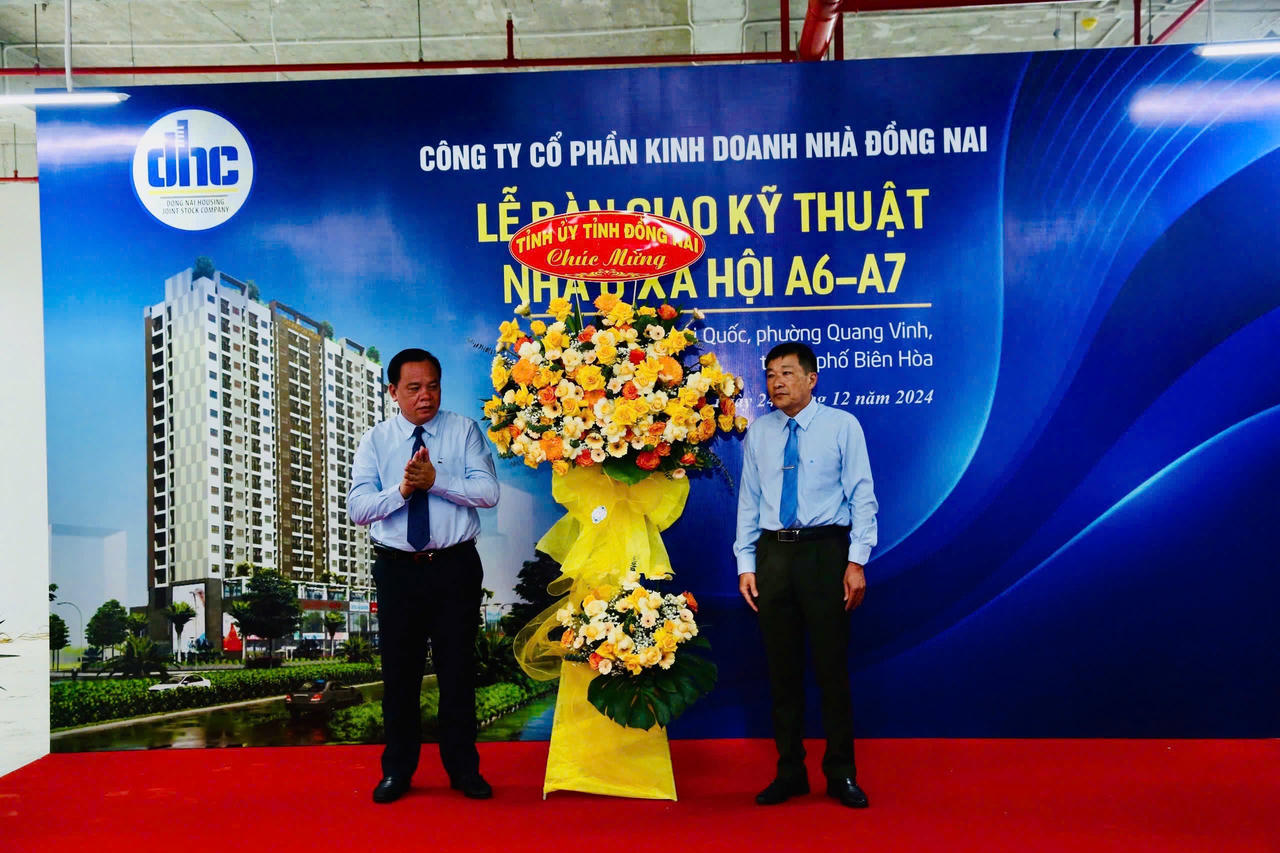 Bàn giao kỹ thuật nhà ở xã hội A6-A7 tại TP.Biên Hòa