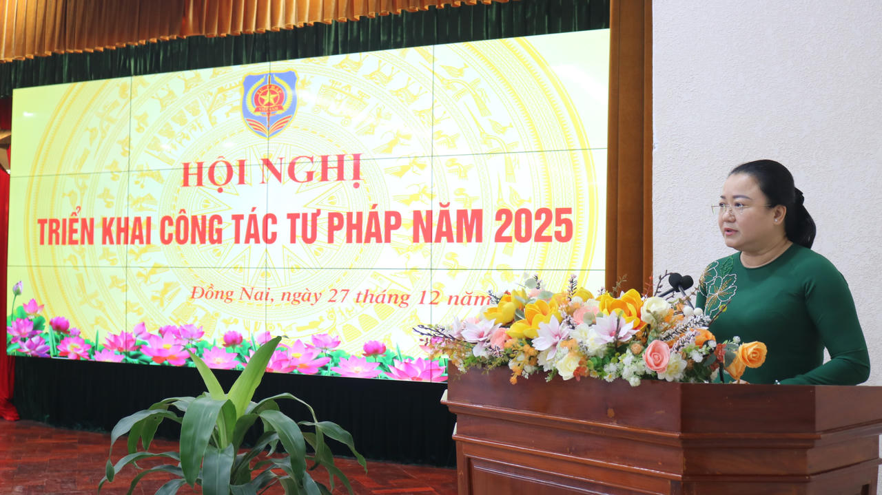 Đồng Nai thực hiện 9 nhóm nhiệm vụ và 6 nhóm giải pháp do Bộ Tư pháp đề ra 