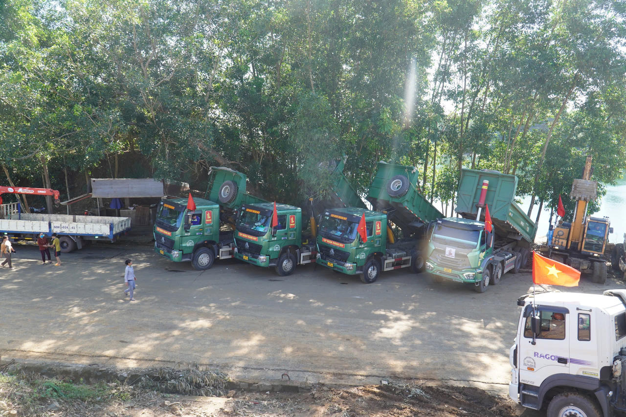 Xây cầu Hiếu Liêm phục vụ dự án Nhà máy Thủy điện Trị An mở rộng