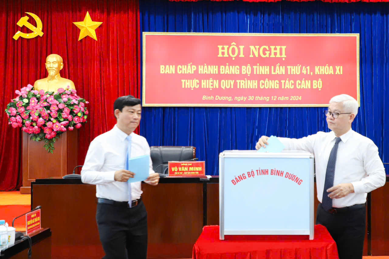 Bình Dương có tân phó Bí thư Tỉnh uỷ