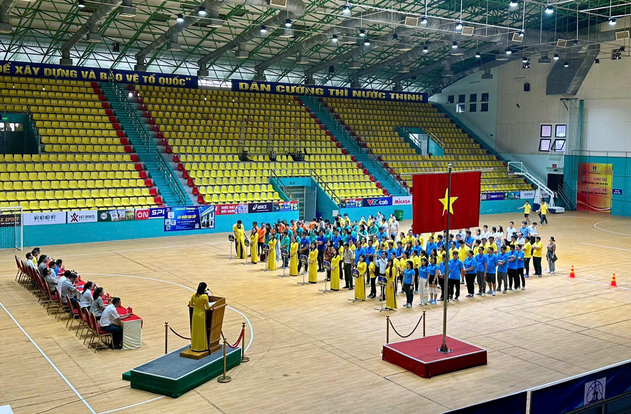 Khai mạc Hội thao Cụm thi đua Khối cơ quan Tư pháp các tỉnh miền Đông Nam Bộ năm 2024