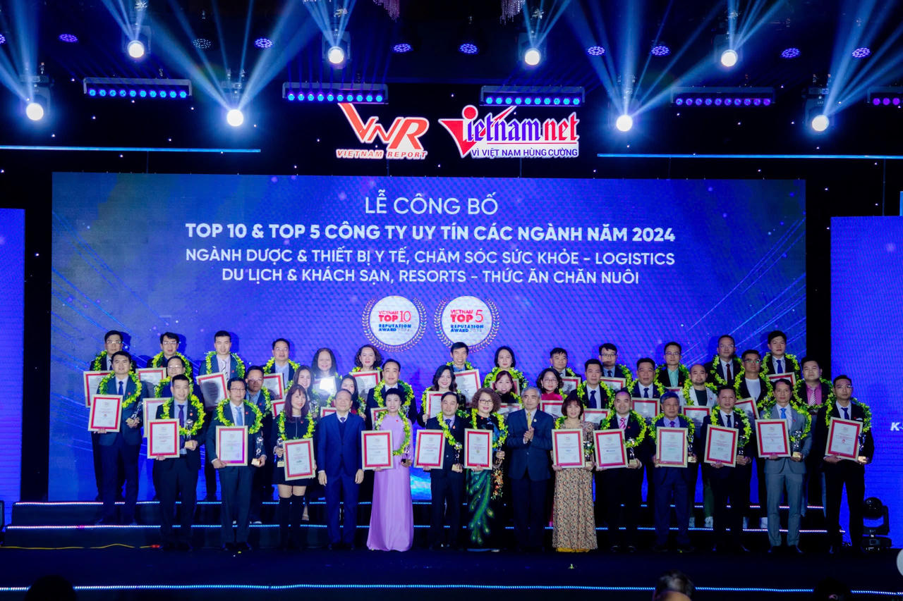 C.P. Việt Nam: Top 10 uy tín, Top 50 doanh nghiệp xuất sắc năm 2024