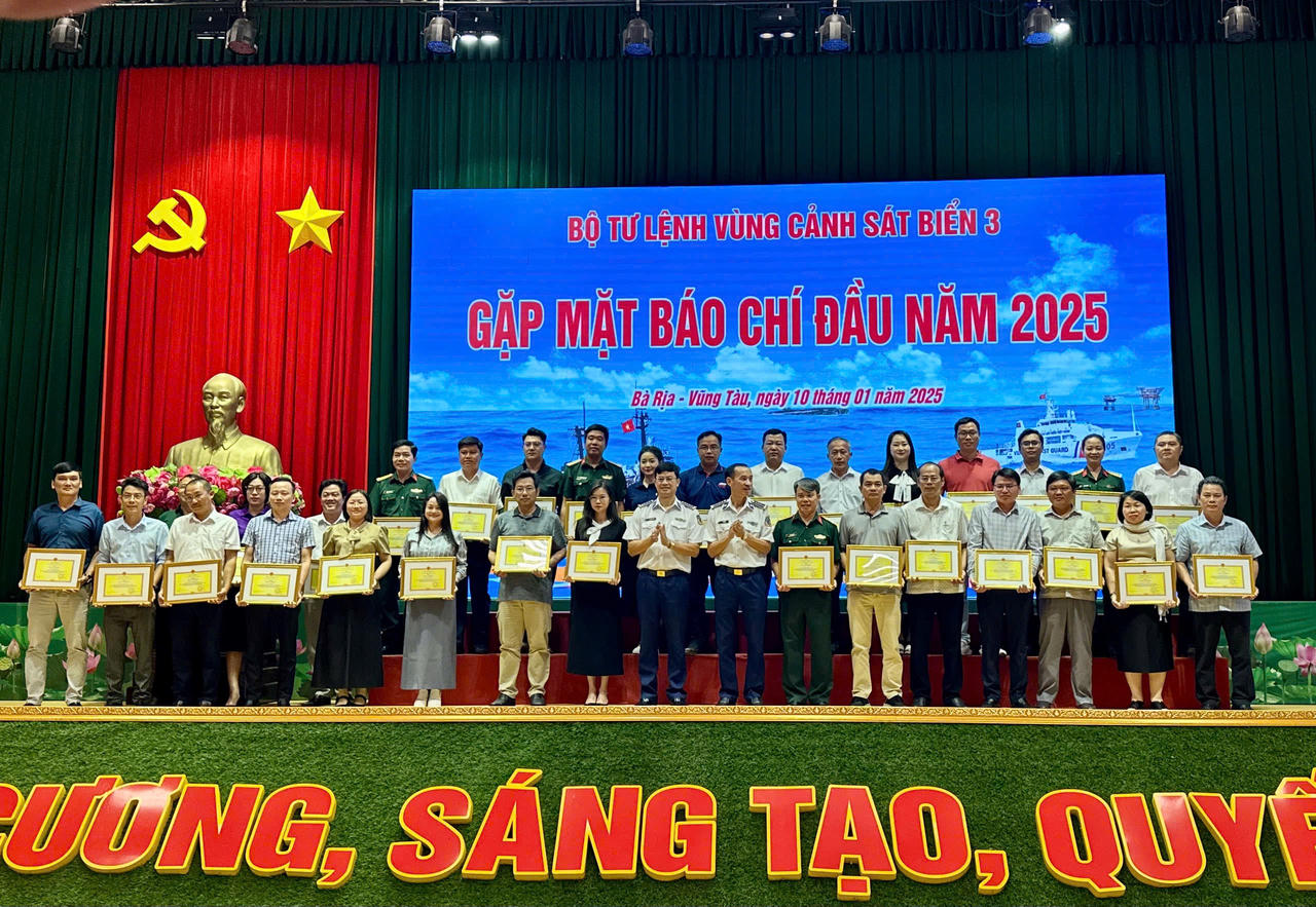 Vùng Cảnh sát biển 3 đạt nhiều thành tích trong công tác đấu tranh phòng, chống tội phạm