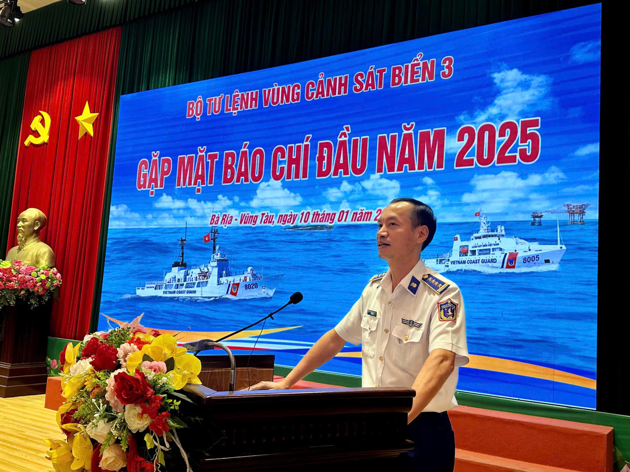 Vùng Cảnh sát biển 3 đạt nhiều thành tích trong công tác đấu tranh phòng, chống tội phạm