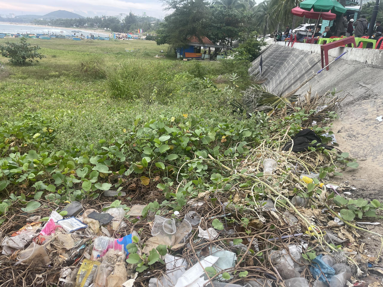 Nhếch nhác Bãi Đá Ông Địa