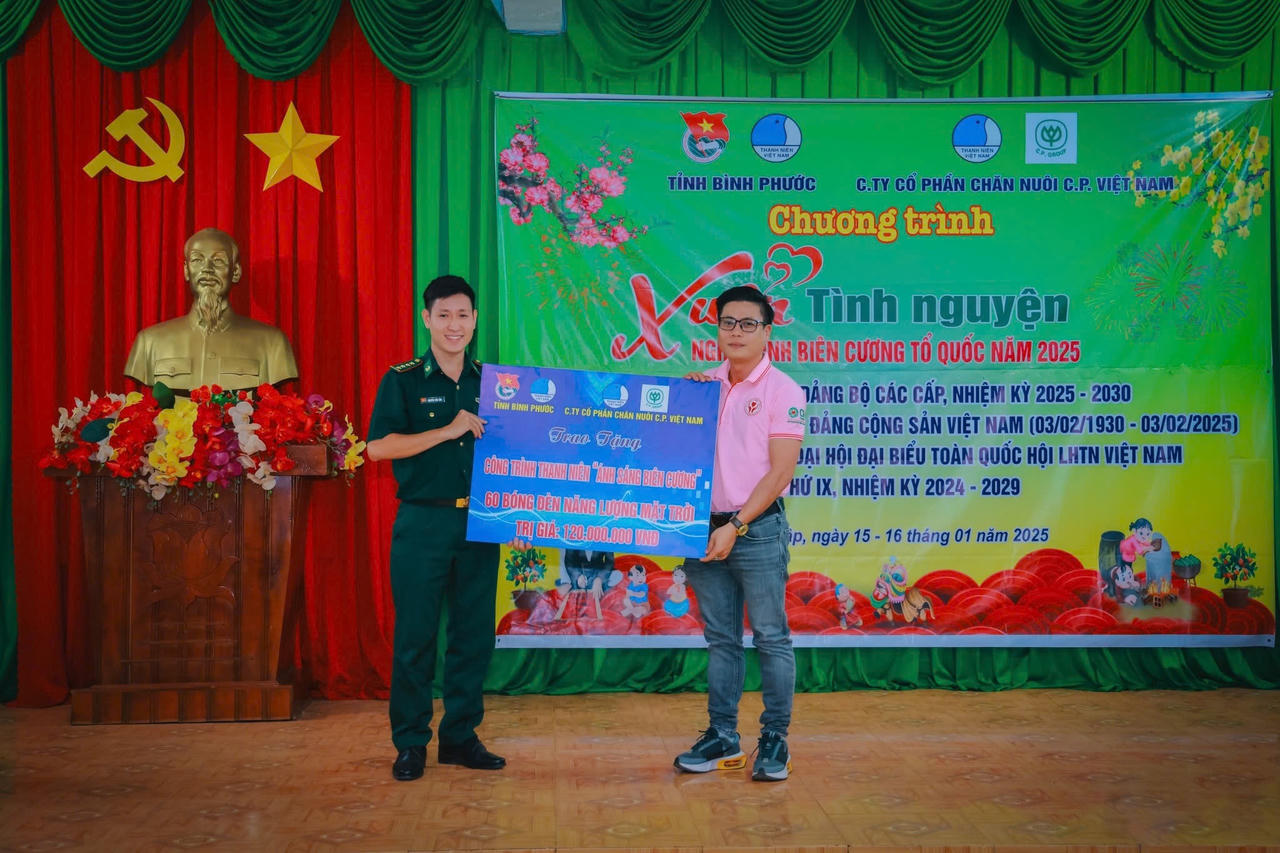 C.P. Việt Nam đồng hành cùng Hội LHTN Việt Nam tỉnh Bình Phước lan tỏa tinh thần yêu nước và cống hiến