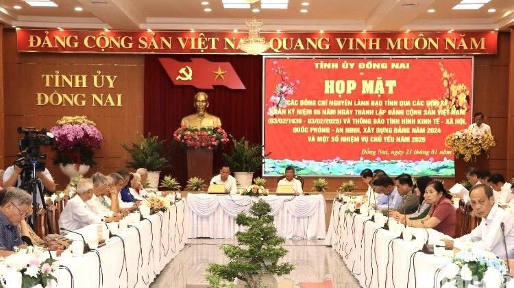 Đồng Nai tổ chức họp mặt kỷ niệm 95 năm Ngày thành lập Đảng Cộng sản Việt Nam